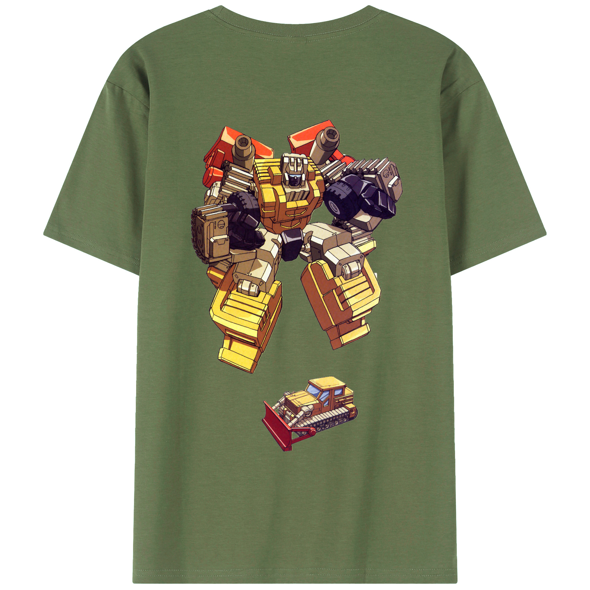 （画像用）  綿100％ メンズ半袖Tシャツ（バックプリント） 通気性